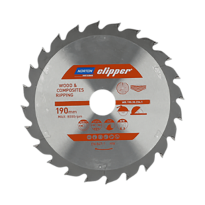 Rezna ploča za drvo 190×2.8/1.8×30 Z24 gruba Norton Clipper