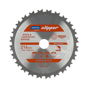Rezna ploča za drvo 160×2.8/1.8×20 Z24 gruba Norton Clipper