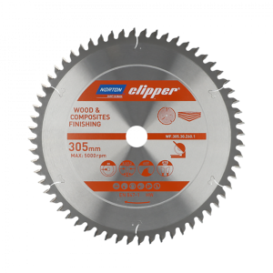 Rezna ploča za drvo 305×3.2/2.2×30 Z60 fini rez Norton Clipper