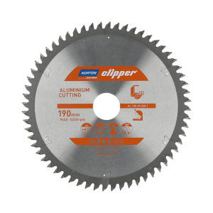 Rezna ploča za aluminij 190×2.6/1.8×30 Z60 Norton Clipper