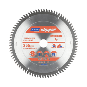 Rezna ploča za aluminij 255×3.0/2.2×30 Z80 Norton Clipper