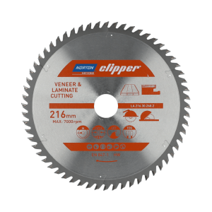 Rezna ploča za laminat 216×2.3/1.8×30 Z60 Norton Clipper
