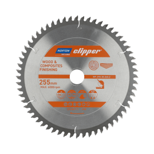 Rezna ploča za drvo 255×3.2/2.2×30 Z60 fini rez Norton Clipper