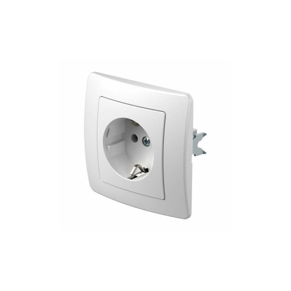 Utičnica šuko bijela 241.0