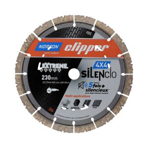 Dijamantna ploča Extreme 4×4 Explorer Silencio 230 mm Norton Clipper