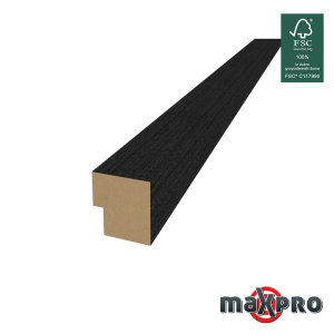 Završna letvica za akustični panel Crni hrast 270 cm