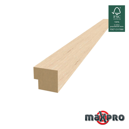 Završna letvica za akustični panel Svijetli hrast 240 cm