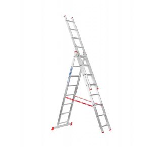 Ljestve 3-djelne 3×8