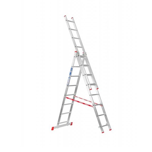 Ljestve 3-djelne 3x8