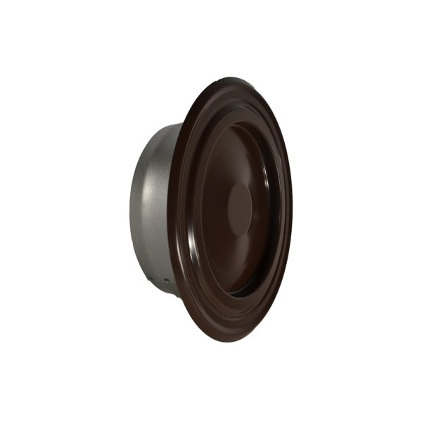 Rozeta s poklopcem 120 smeđa