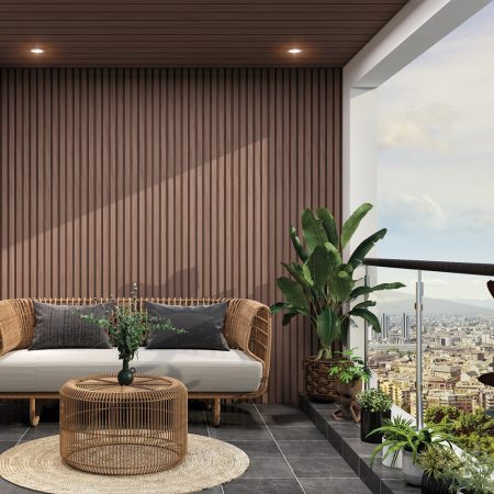 WPC vanjski zidni panel COFFEE