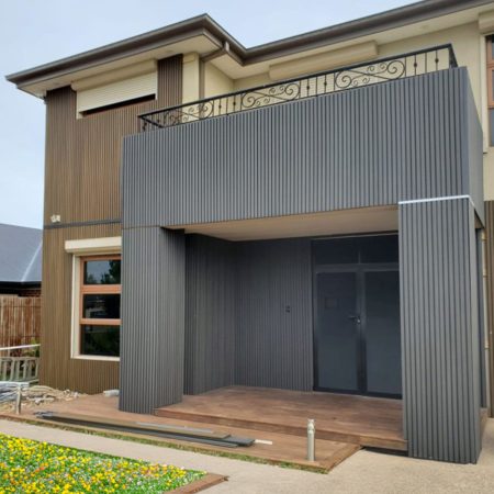 WPC vanjski zidni panel LIGHT GREY