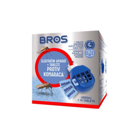 Bros električni aparat protiv komaraca s tabletama