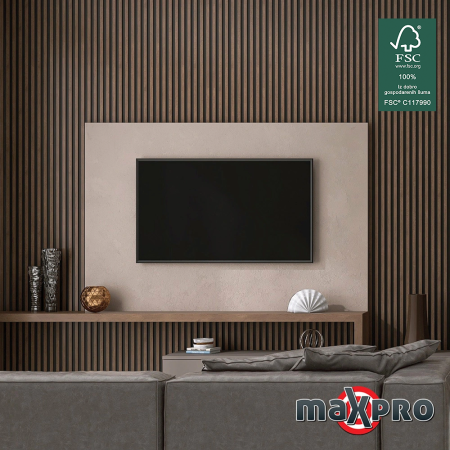 Akustični panel Orah FURNIR 270x60 cm