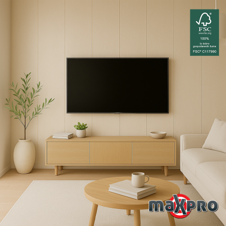 Furnir Svijetli hrast 2700x300x2 mm 8406C