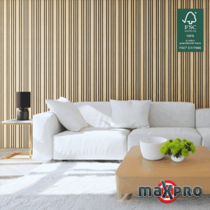 Akustični panel Hrast Pattern FURNIR 45-4-15-65-30 2700x600x9 mm