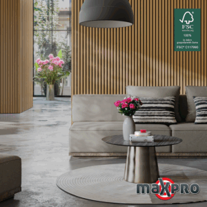 Akustični panel Hrast Pattern FURNIR 45-5/63-4 2700x600x9 mm